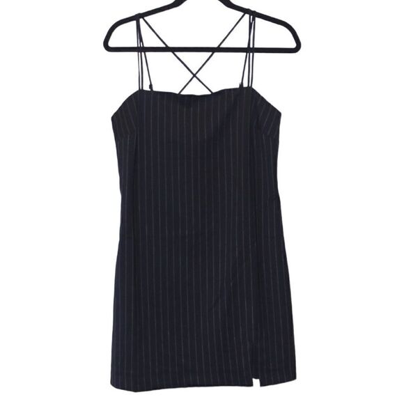 Elodie Black Mini Dress Women Size Medium - Picture 1 of 10